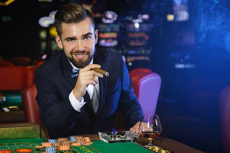 Meja blackjack Pretty Gaming di roket568